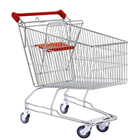 conçu pour faciliter le transport des marchandises achetées dans un supermarché ou d'autres types de magasins.